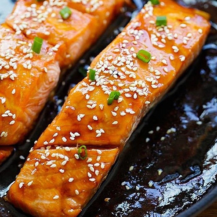 Mel Teriyaki Salmão