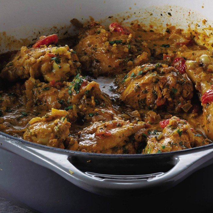 Curry De Frango Com Nozes