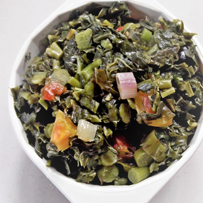 Callaloo Estilo Jamaicano