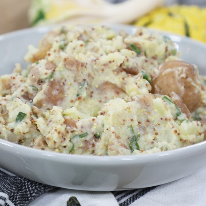 Purê de Batatas com Mostarda